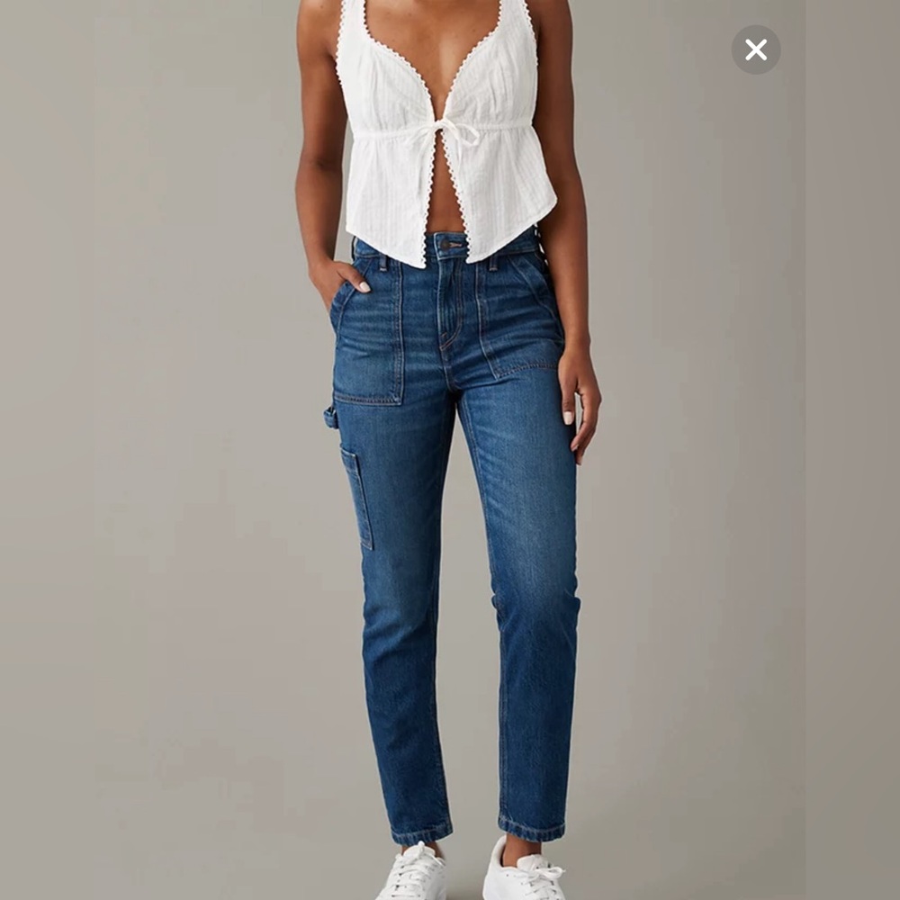 American Eagle mom jeans